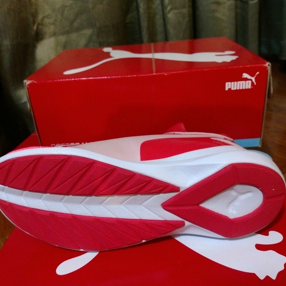 PUMA Pink Rebel Mid Satin Sneakers New Girls - Picture 4 of 4
